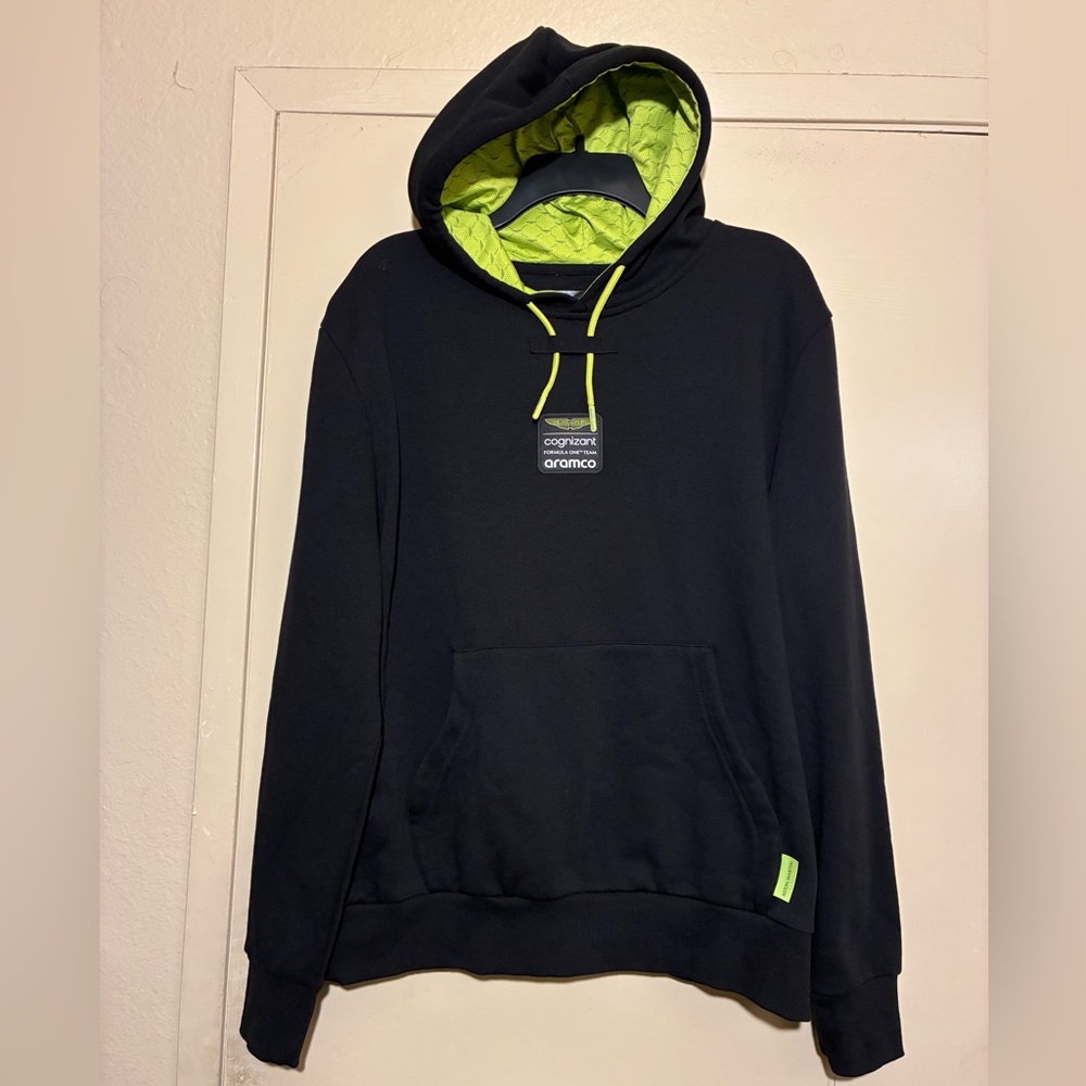 Aston Martin Cognizant F1 Men's Lifestyle Hoody Sz S
